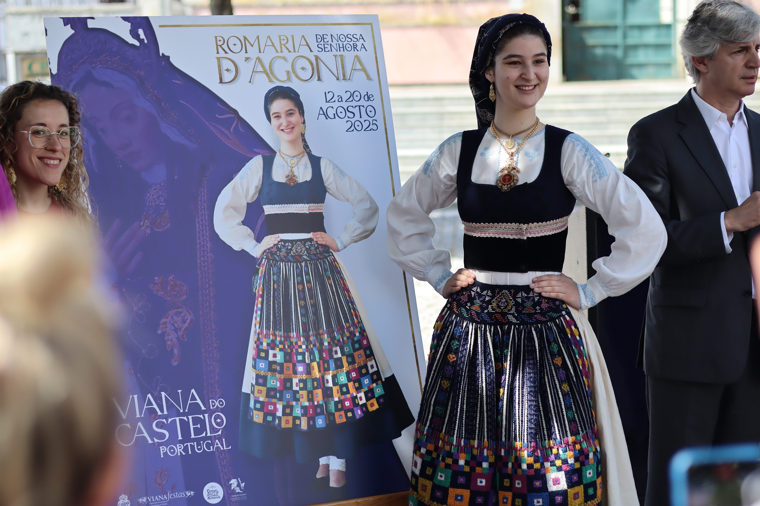 Está apresentado o cartaz da Romaria d’Agonia 2025