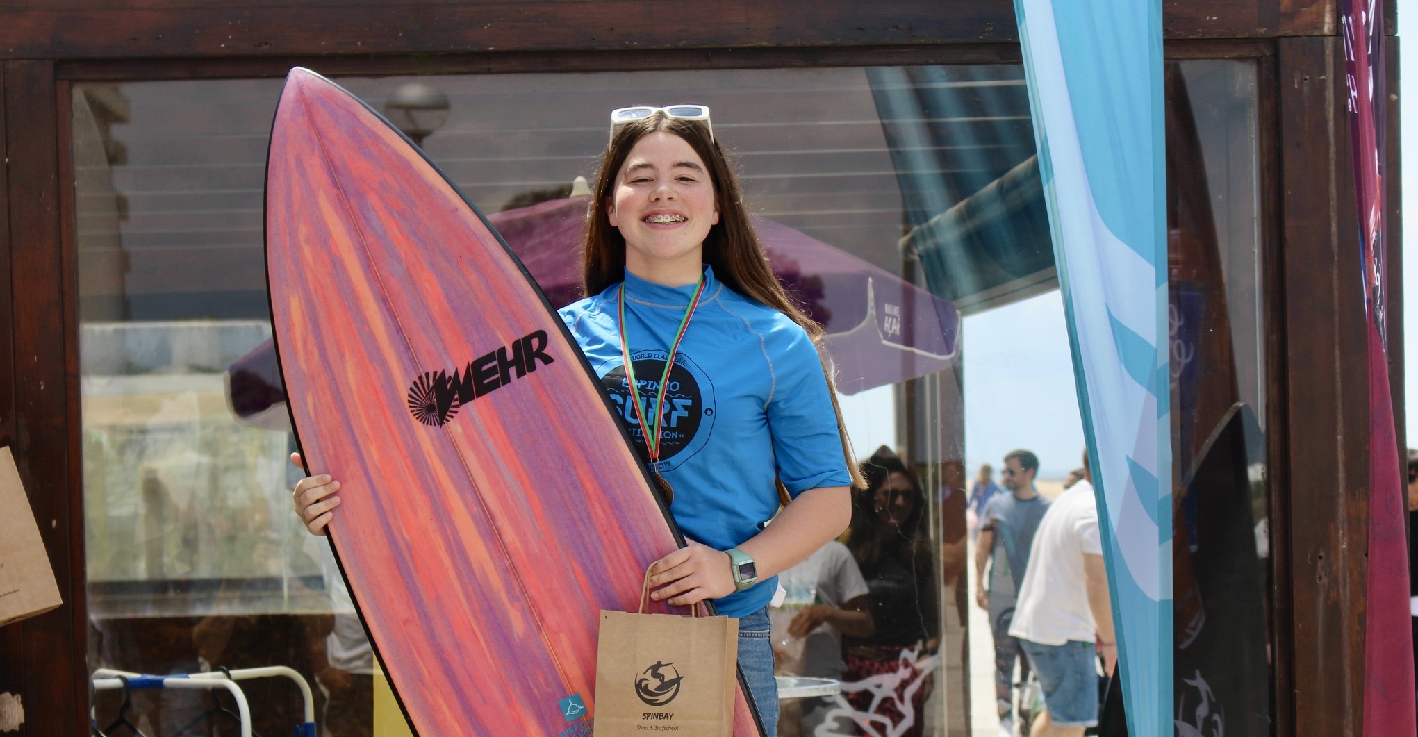 Atleta do Surf Clube de Viana sagra-se vice-campeã em Espinho