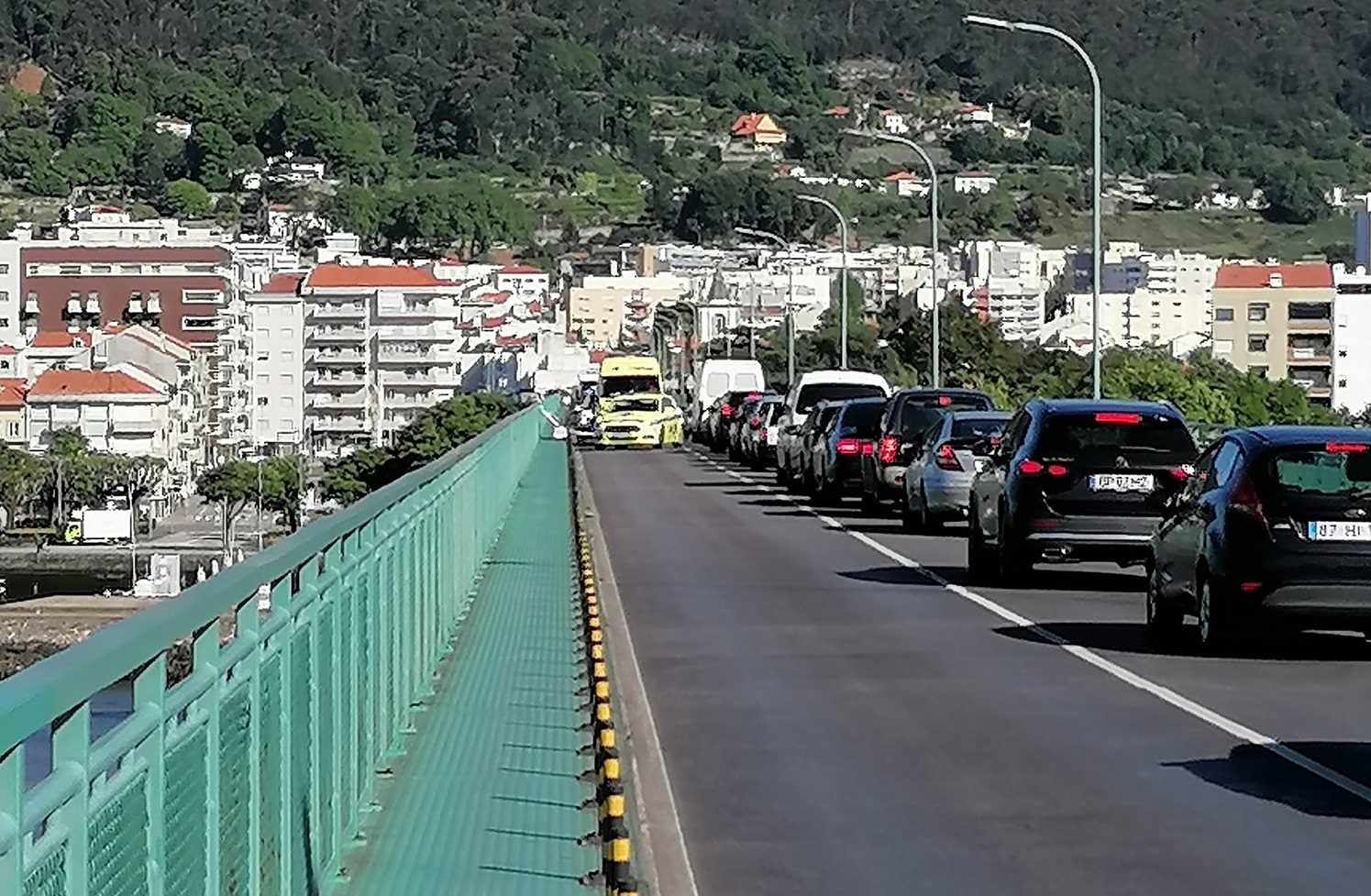 Jovem de 17 anos atropelada na ponte Eiffel em Viana do Castelo