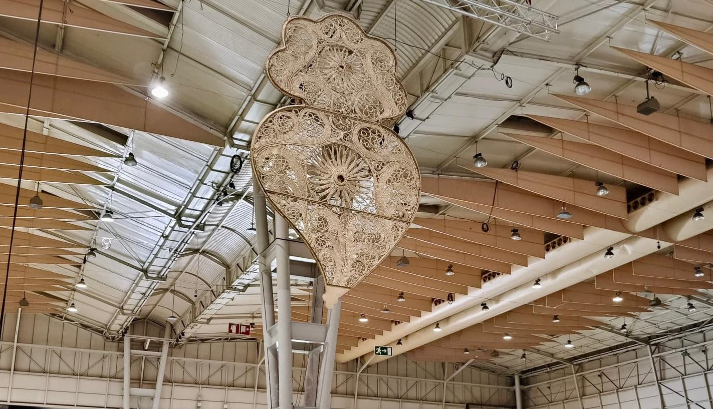 Coração de Viana “gigante” em destaque na Feira Internacional de Artesanato
