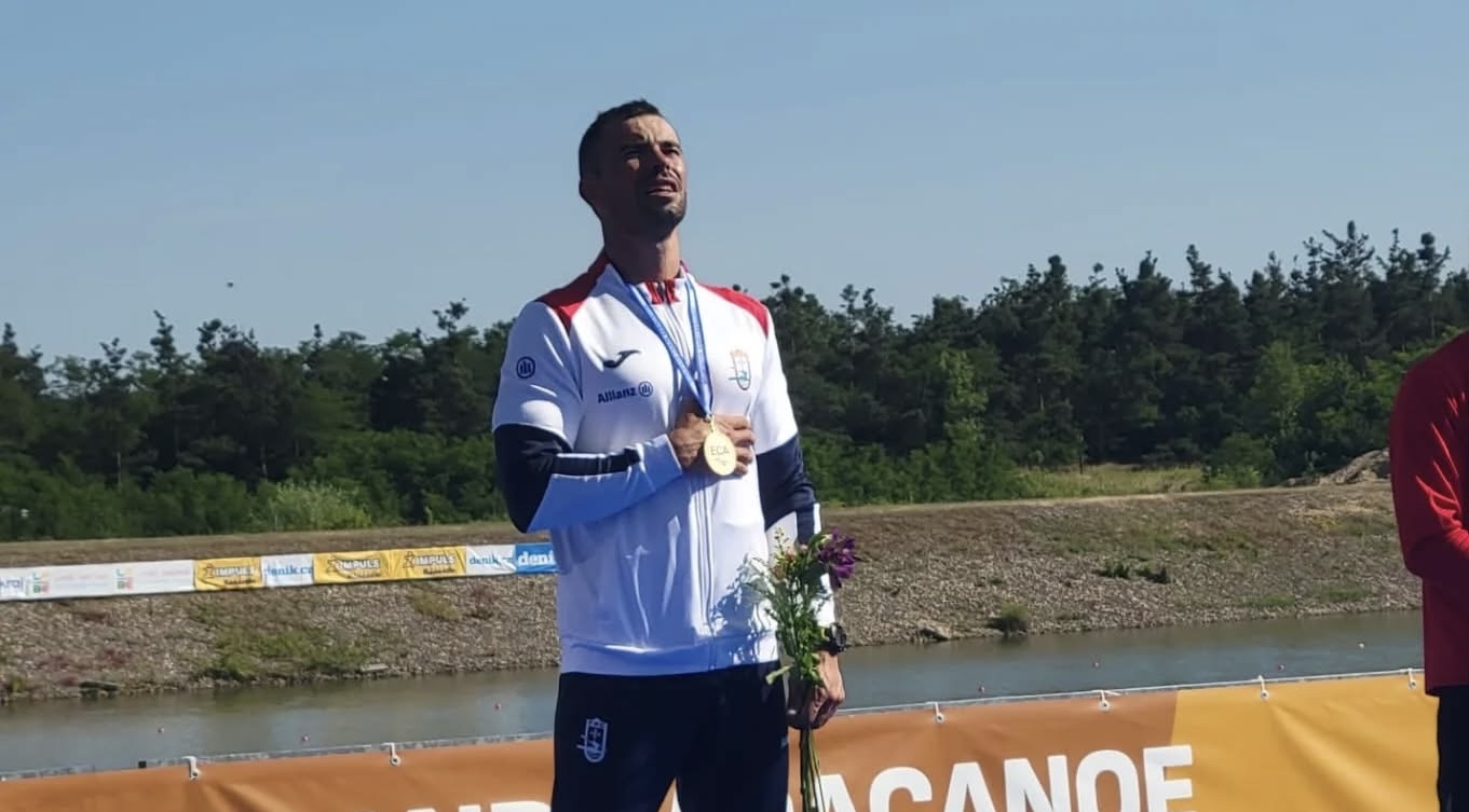 Fernando Pimenta sagra-se campeão da Europa em K1 5000 metros