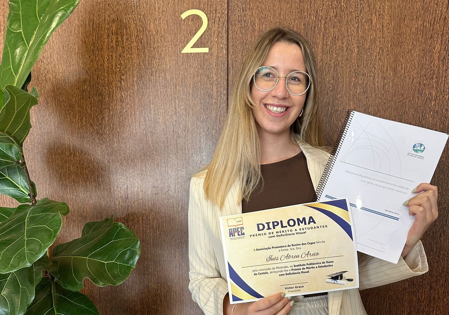 Estudo pioneiro sobre envelhecimento vale prémio nacional a estudante do IPVC