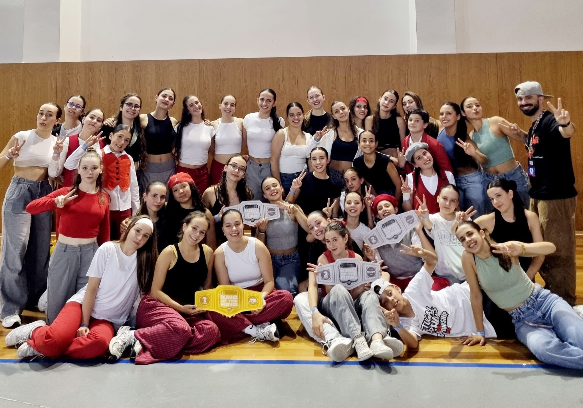Open Dance School conquista quatro pódios no campeonato “King of the Ring”