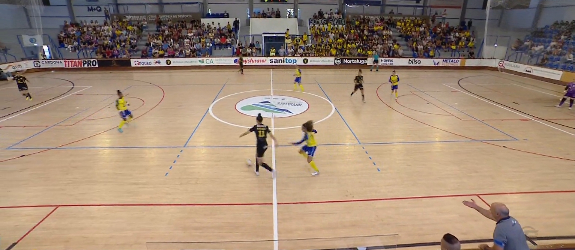 Santa Luzia FC e GD Árvore empatam para a Liga de futsal feminino