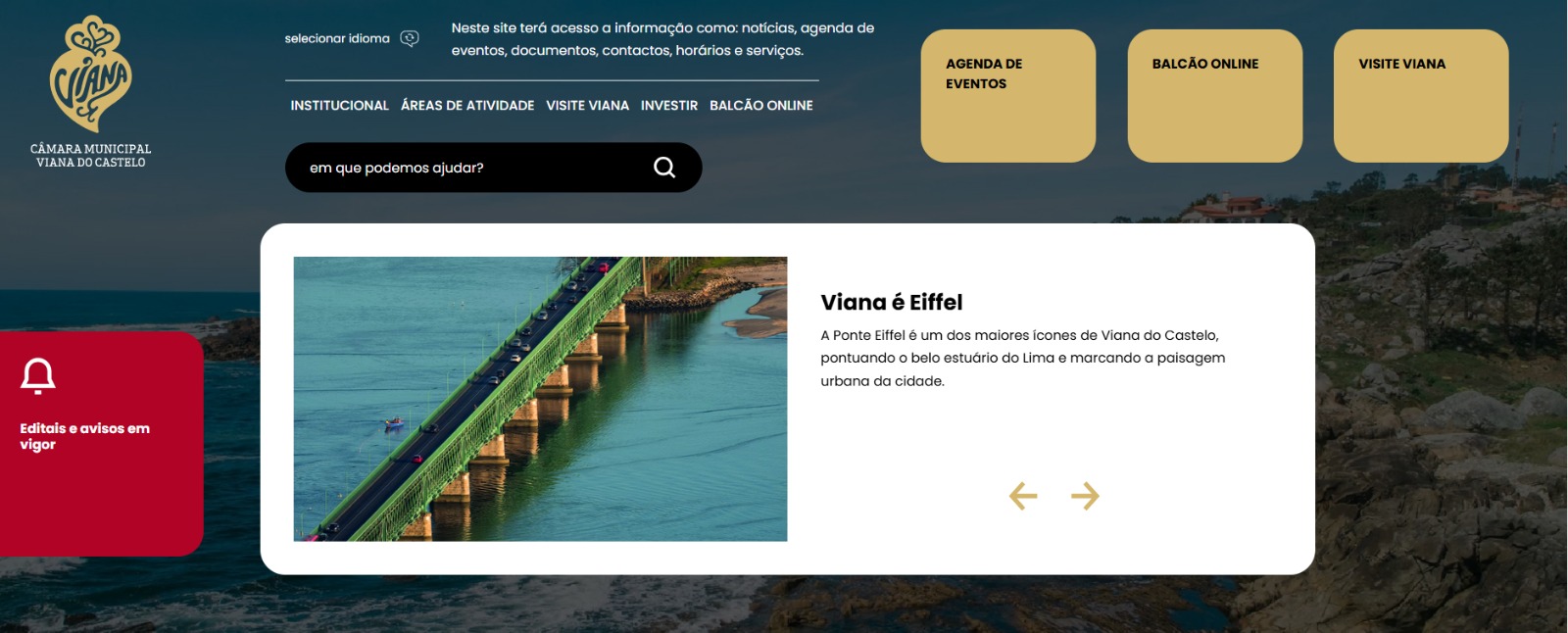Câmara de Viana lança novo site com inteligência artificial