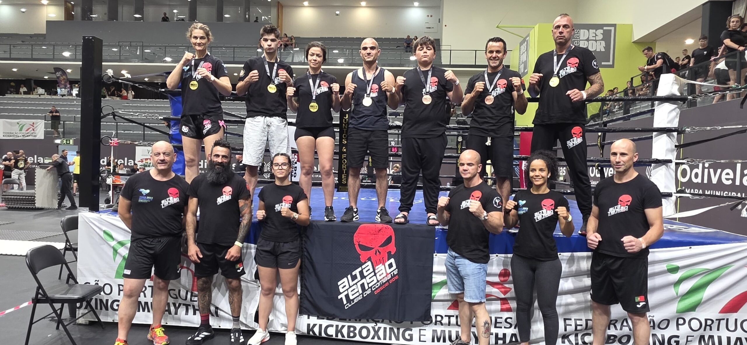 Cincos atletas do Alta Tensão sagram-se campeões nacionais