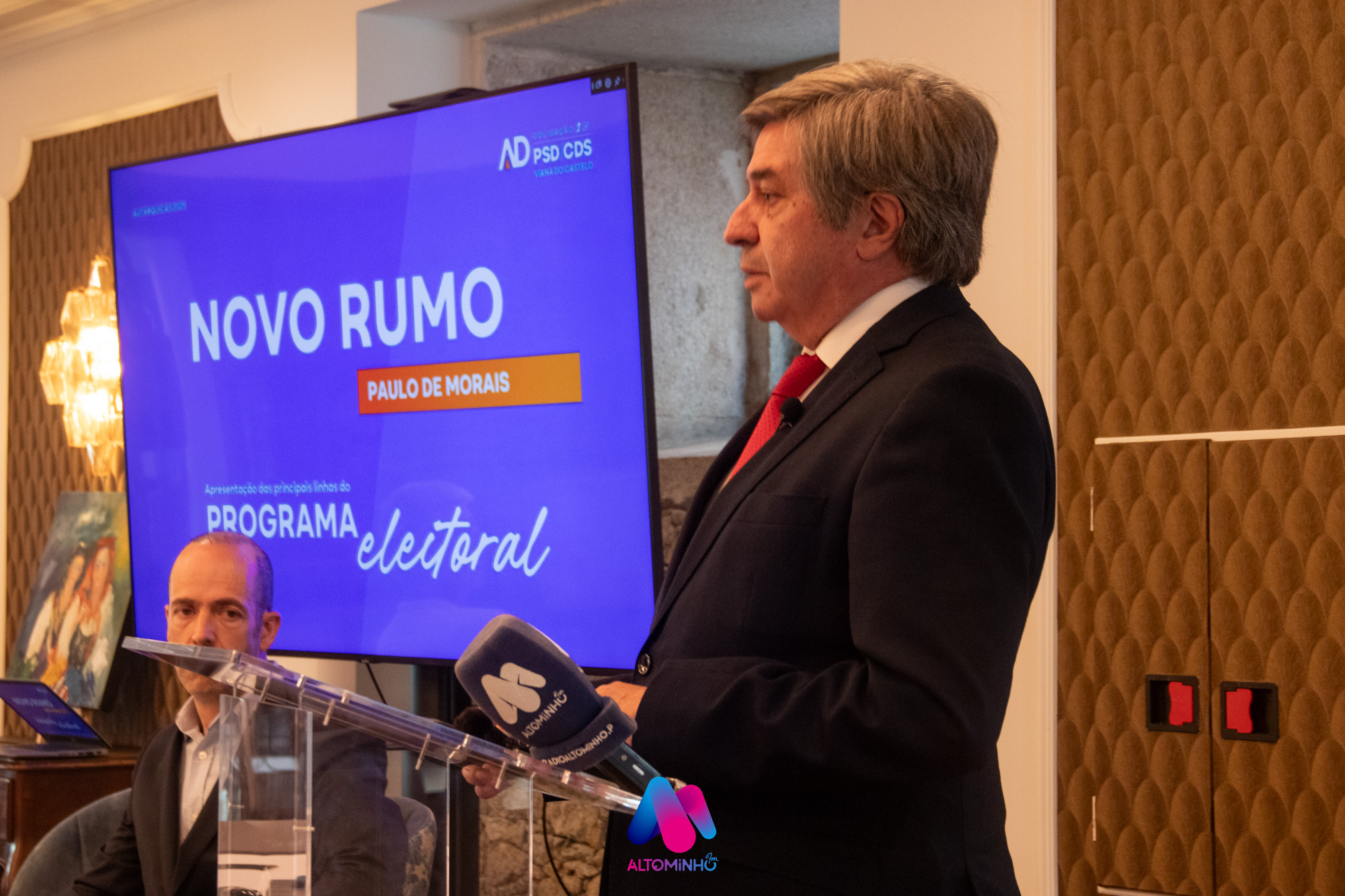 Paulo Morais promete estacionamento gratuito e devolver os 5% do IRS