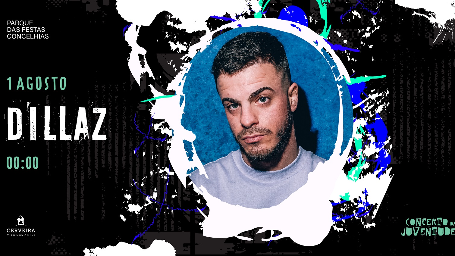 Dillaz sobe ao palco em Cerveira para o Concerto da Juventude
