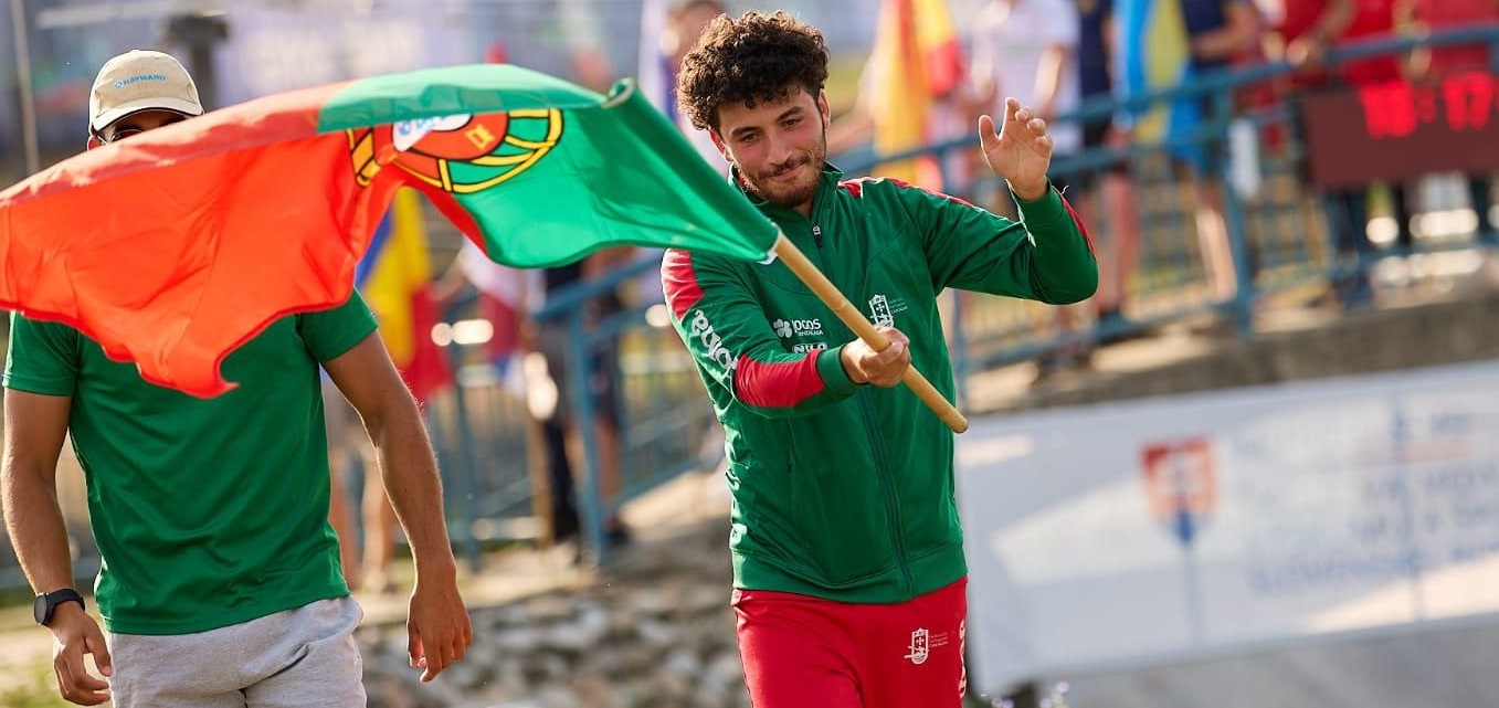 Lucas Jacob da DKC em 11º lugar no Campeonato da Europa de Slalom em K1 patrulhas