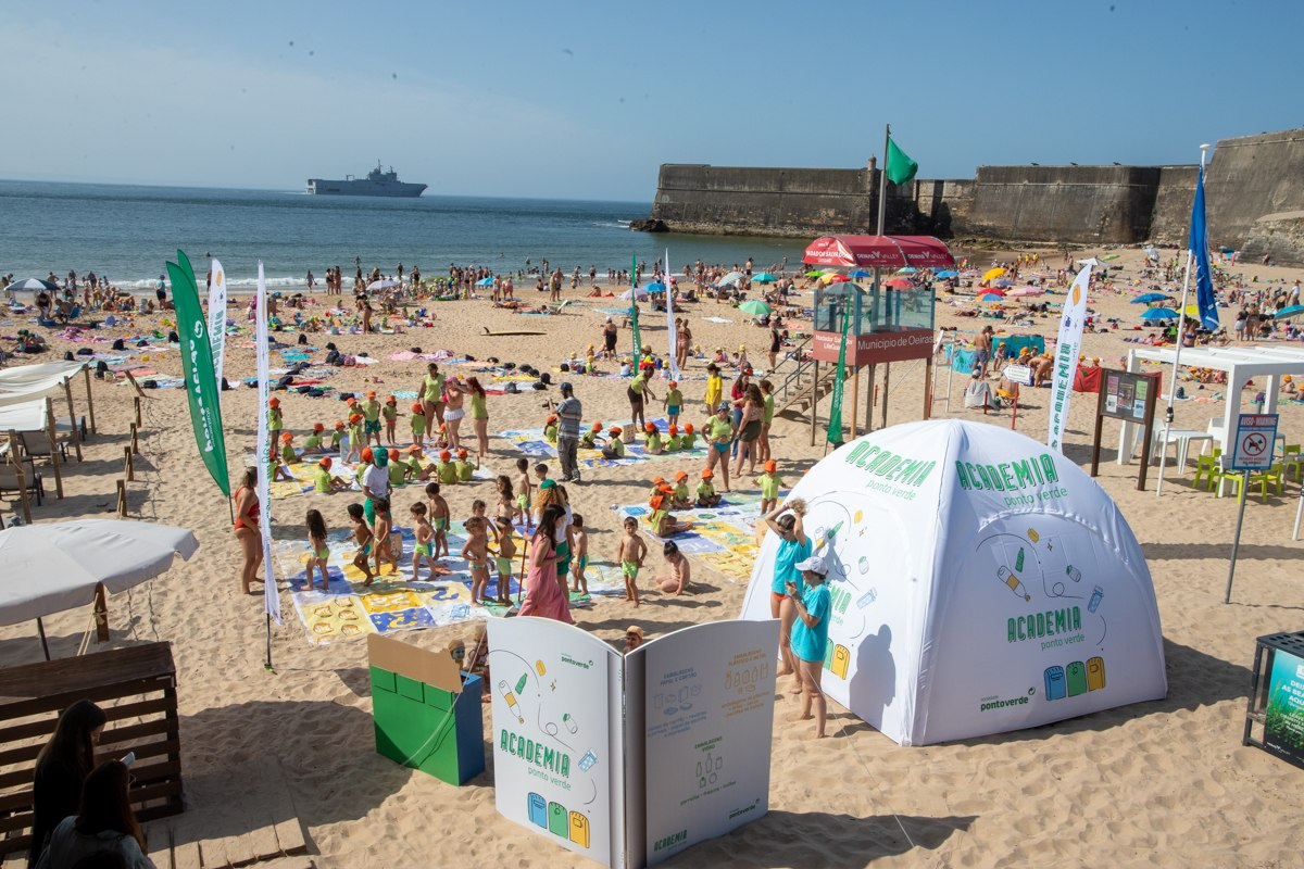 Academia Ponto Verde ensina a reciclar embalagens no Complexo de Piscinas Ponte da Barca