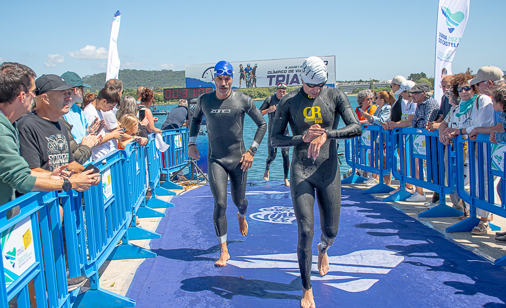 Triatlo Olímpico de Viana conta com 500 participantes