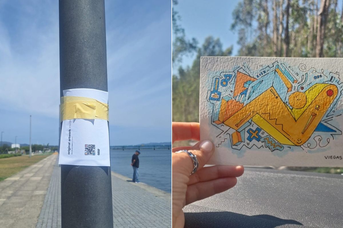 Artista vianense oferece arte de forma original