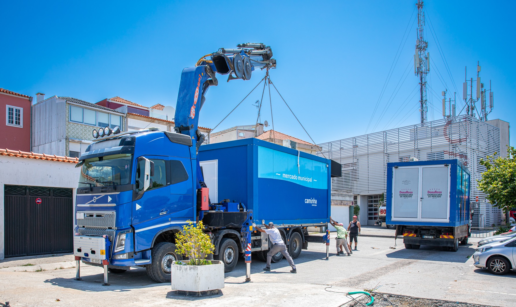 Contentores do Mercado provisório de Caminha “ganham nova vida”