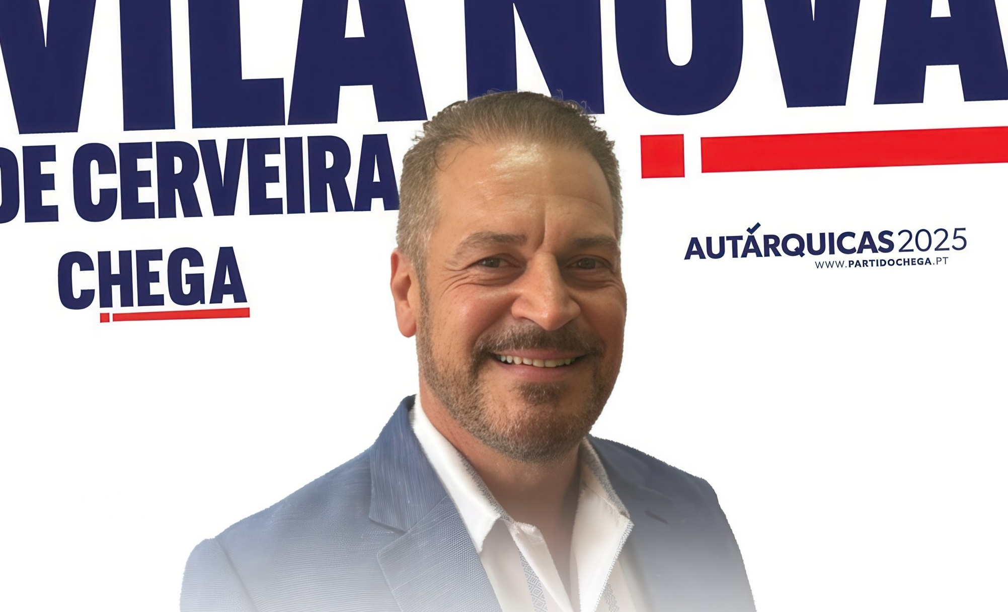 Firmino Gonçalves é o candidato do Chega à Câmara de Cerveira