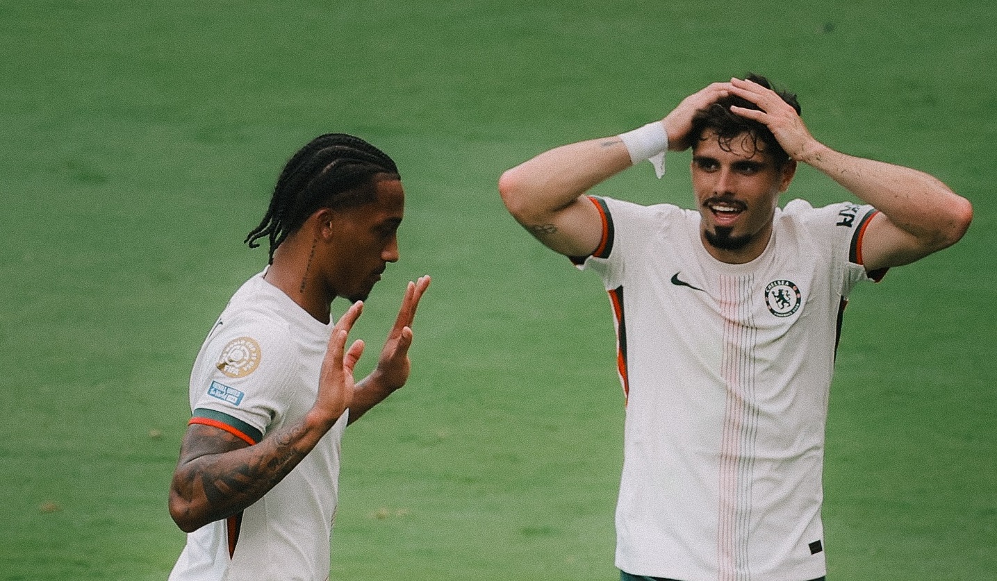 Pedro Neto na final do Mundial de Clubes