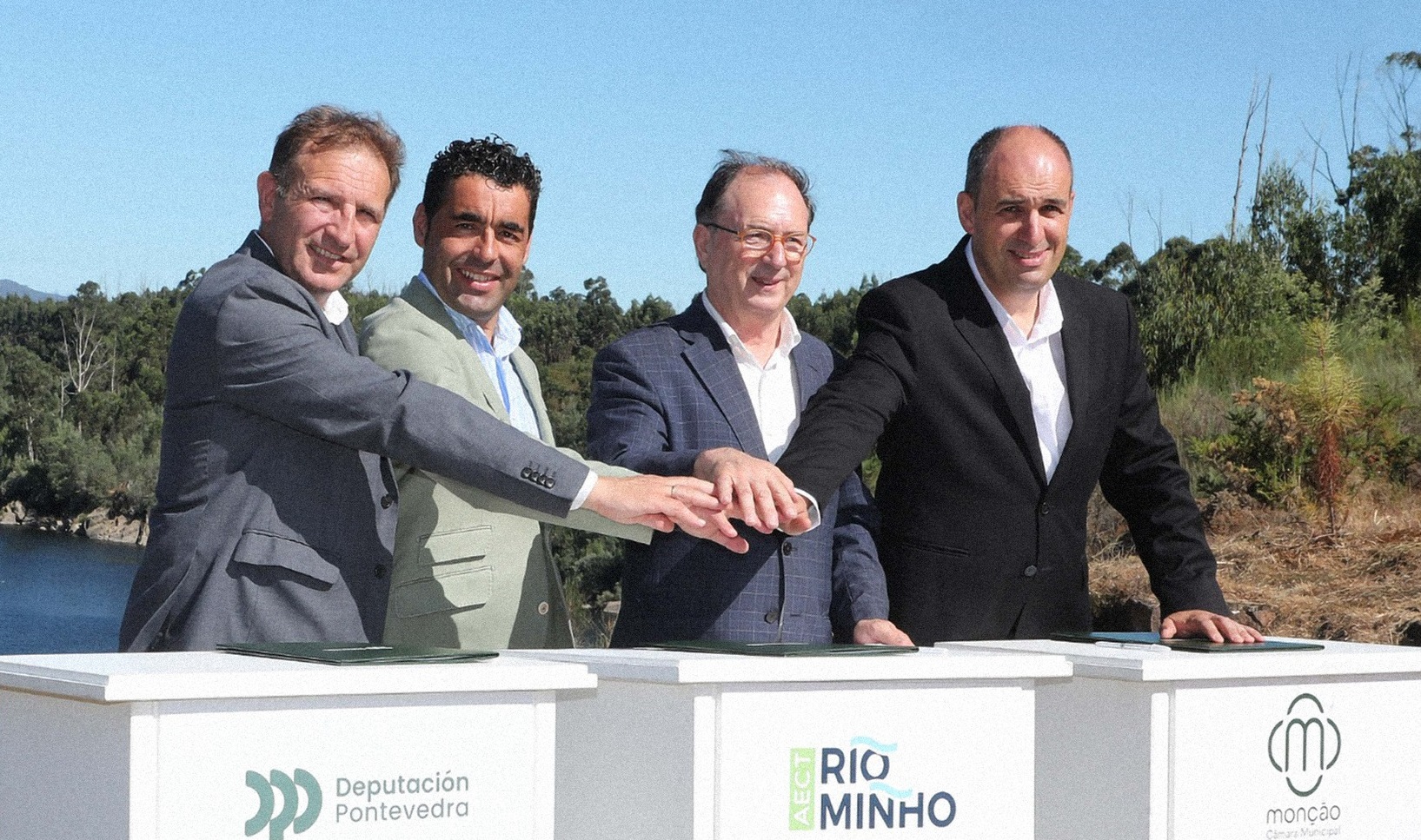 Vai nascer uma nova ponte pedonal no rio Minho