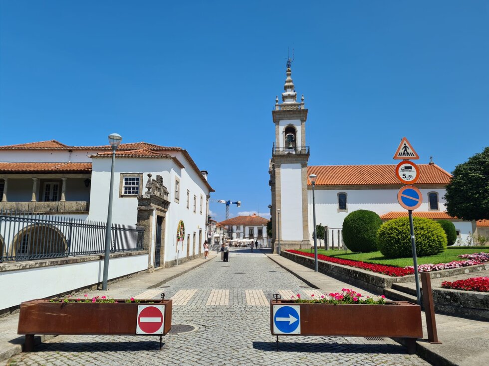 Centro histórico de Cerveira sem carros até setembro