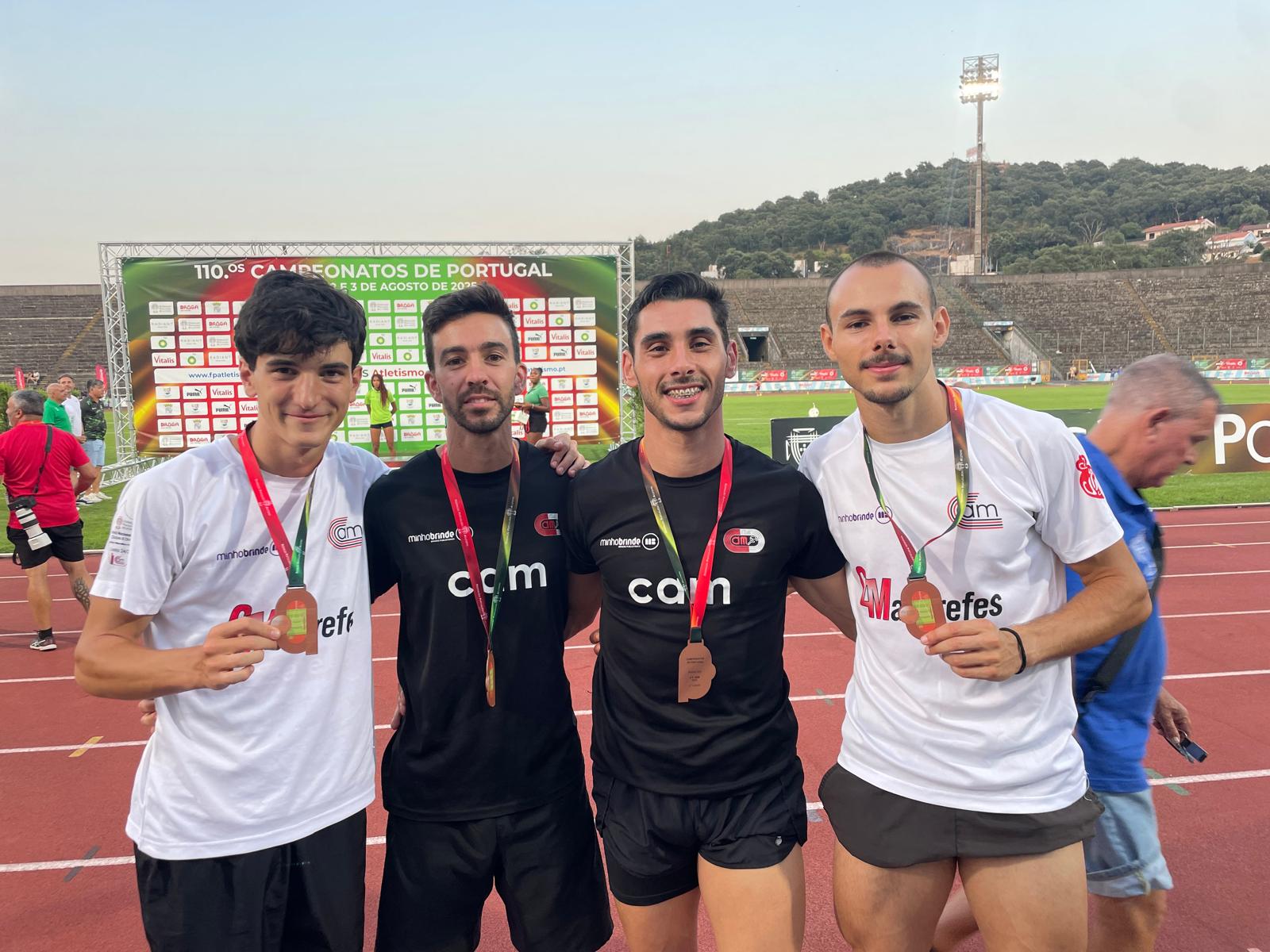 CA Mazarefes de bronze nos Campeonatos de Portugal de Atletismo