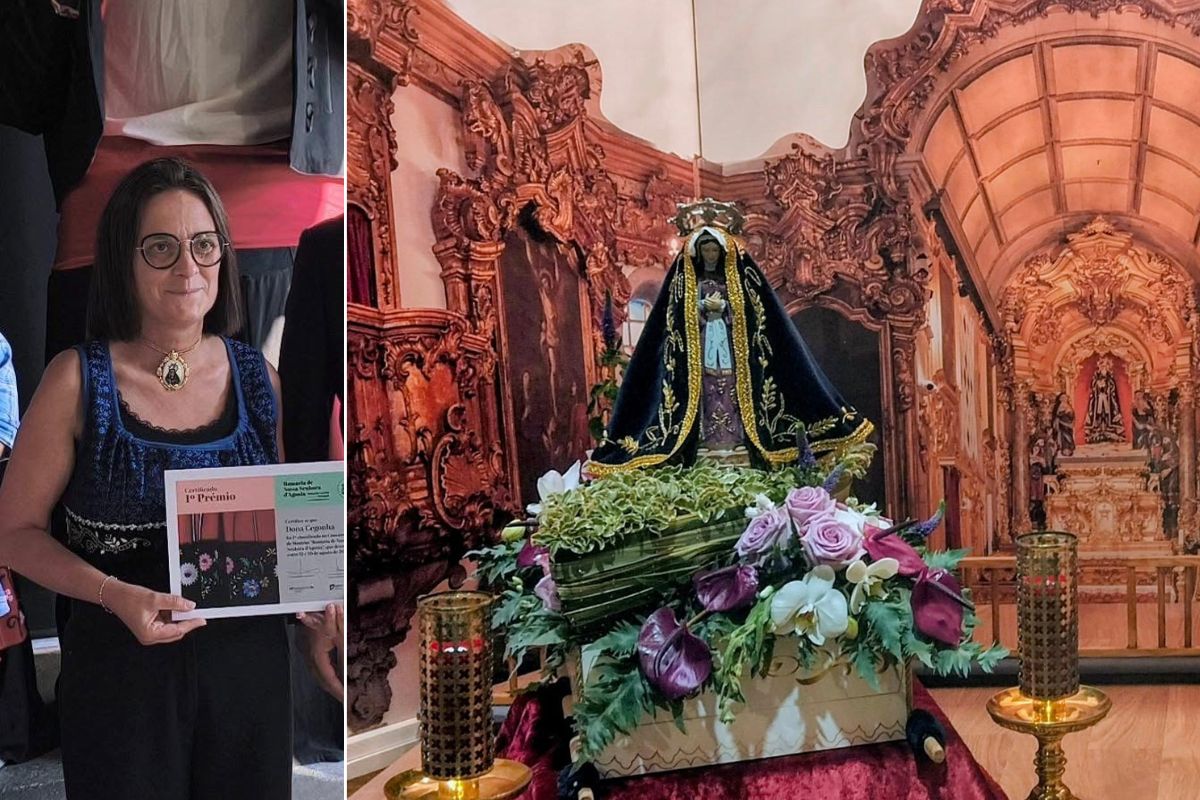 Dona Cegonha tem a montra mais bonita da Romaria d’Agonia