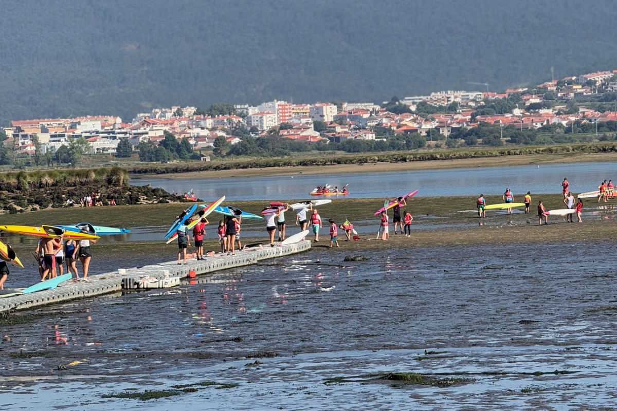 Canoagem da DKC movimentou diariamente mais de uma centenas de jovens e crianças