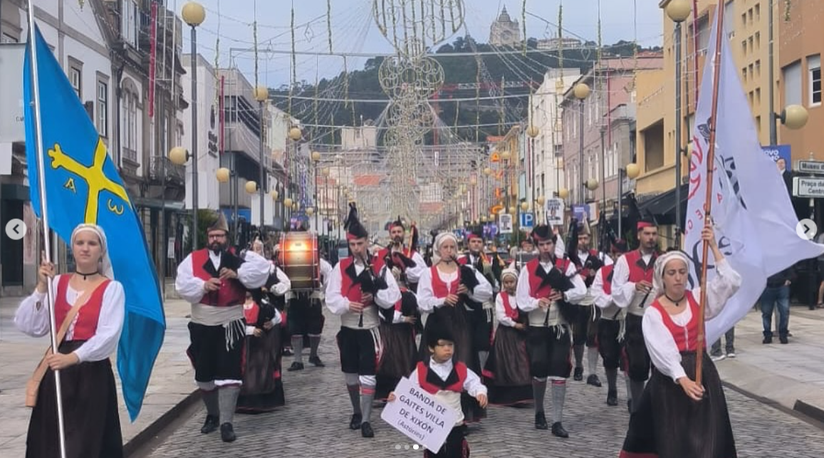 Noite de tradição e música Celta encanta Viana no encontro de gaitas