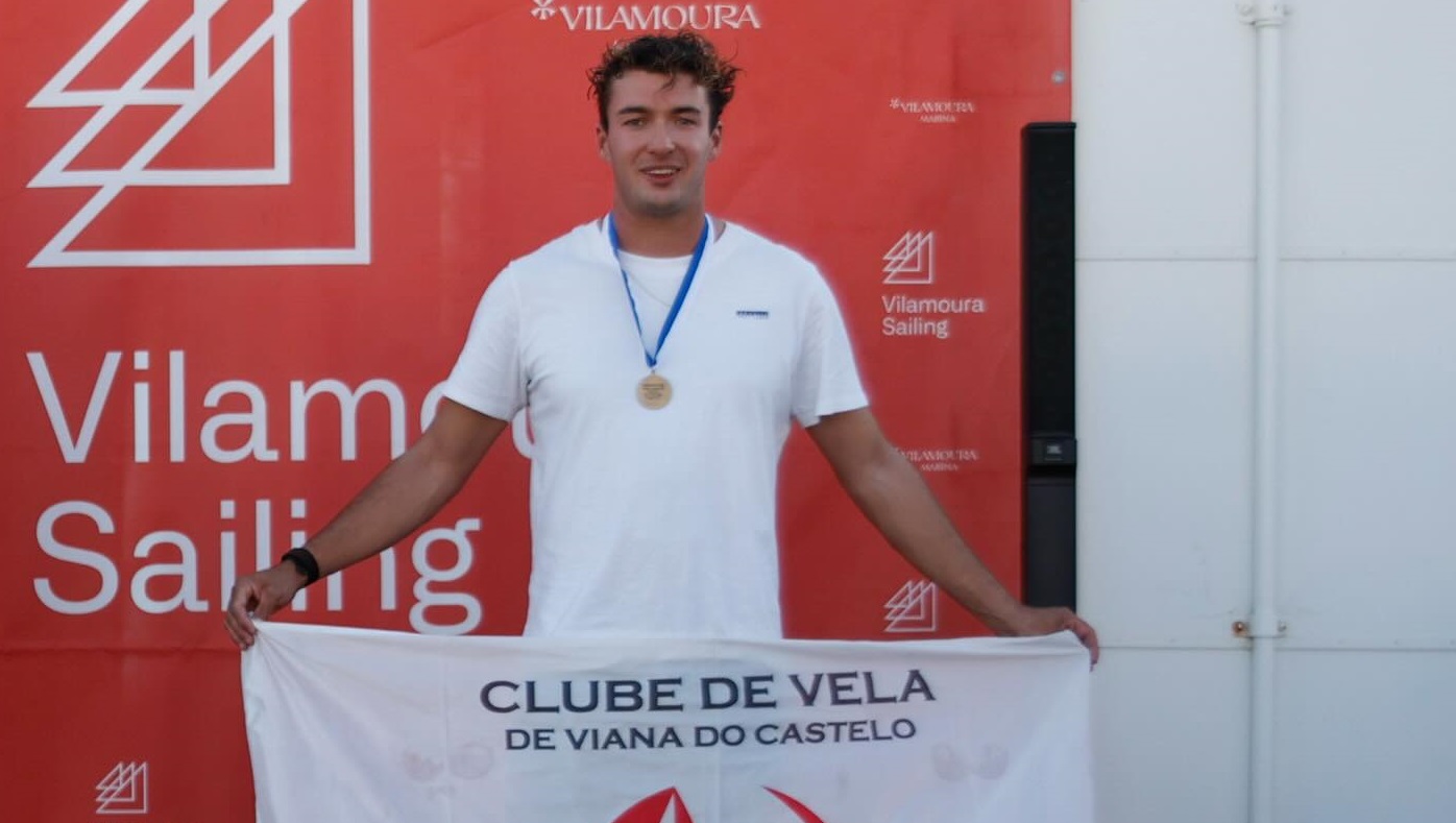 Atleta do Clube de Vela de Viana conquista pódio no Campeonato de Portugal de Juniores e Absolutos