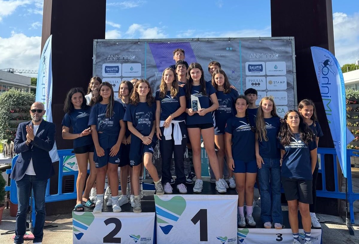 Viana Natação Clube em destaque no X Meeting Internacional Sra. d’Agonia