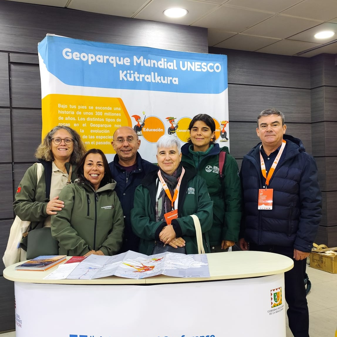 Geoparque Litoral de Viana marca presença em conferência internacional no Chile