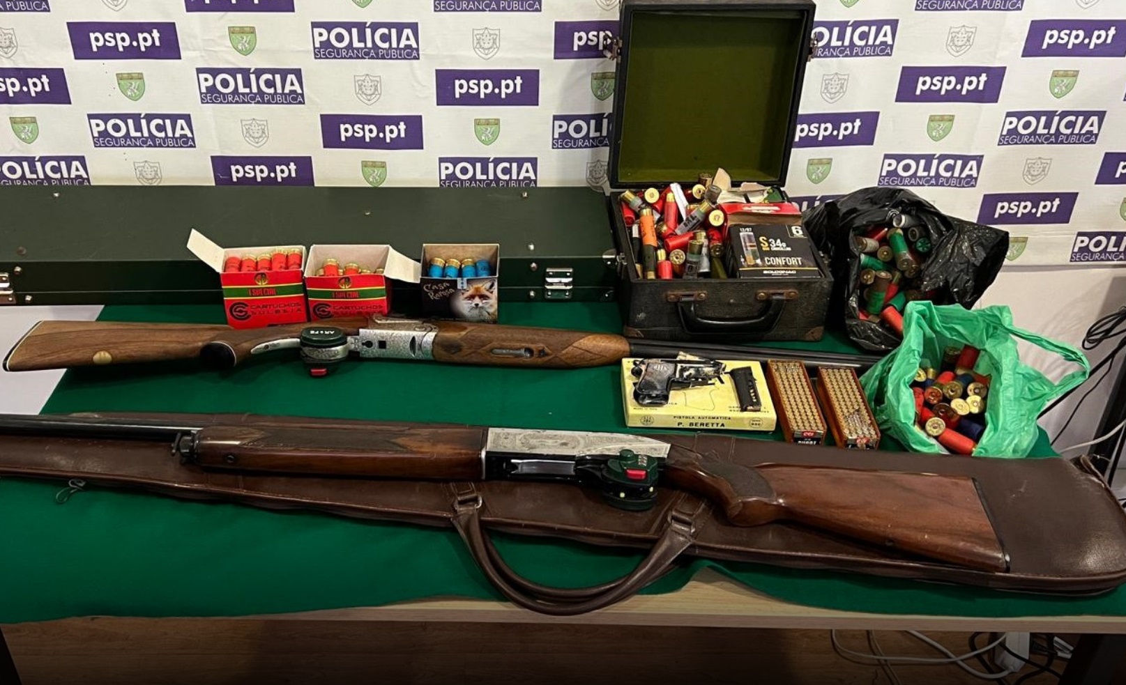 Homem de 70 anos detido em Viana do Castelo por posse de arma proibida