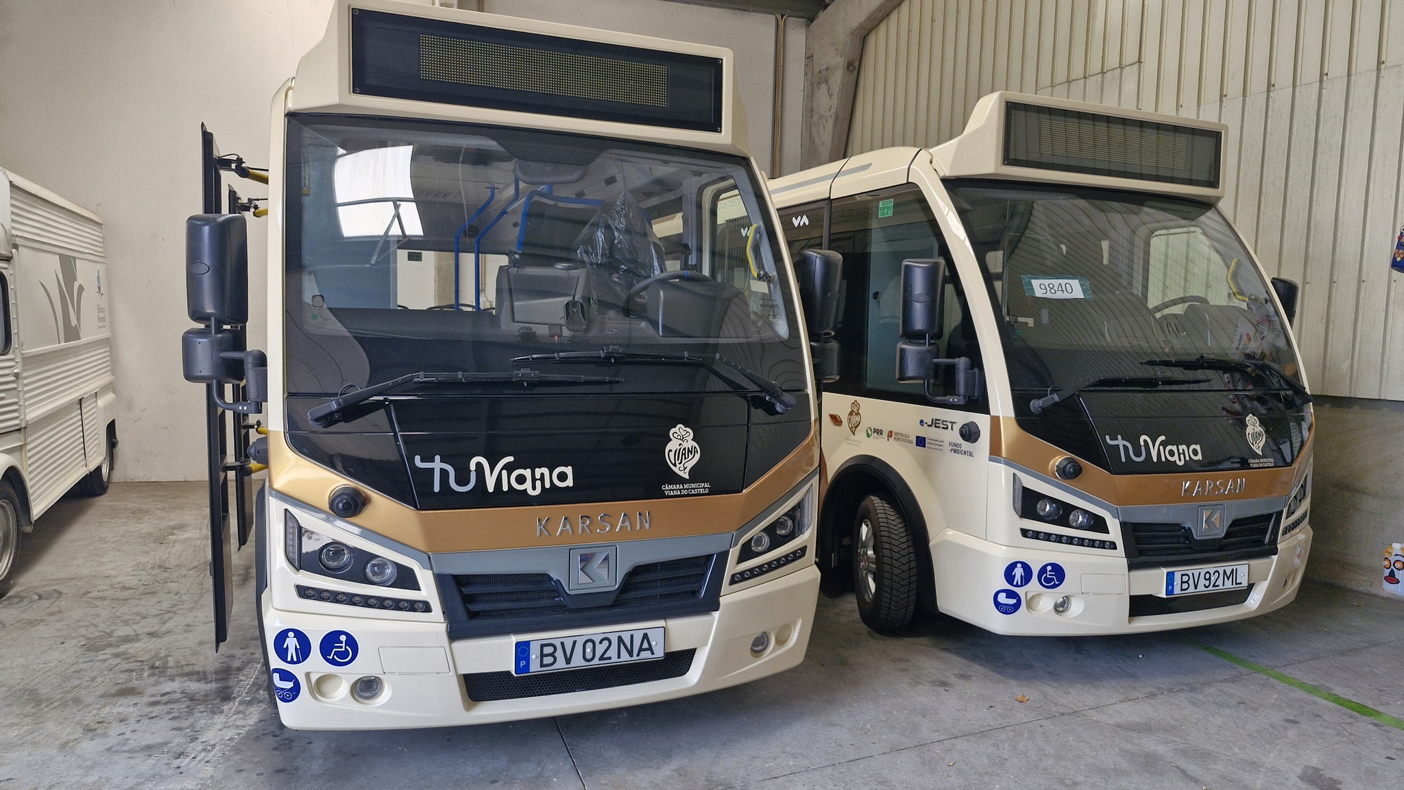 Semana da Mobilidade em Viana com exposição de novos autocarros elétricos e elevador gratuito