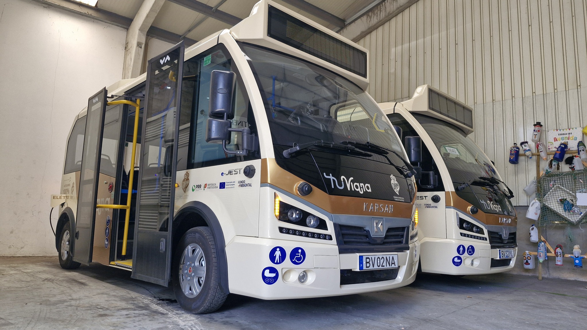 Primeiros autocarros elétricos já chegaram a Viana do Castelo