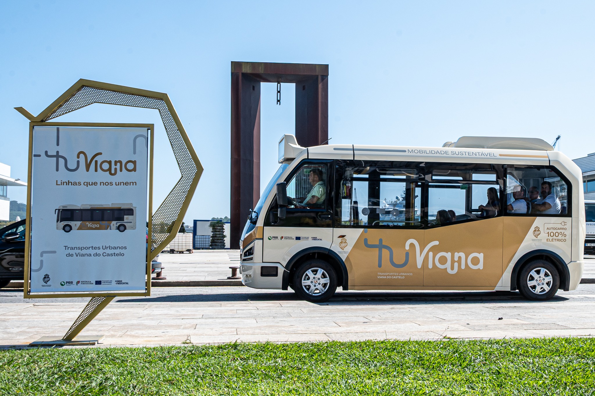 Já estão disponíveis os horários do novo sistema de transportes urbanos de Viana