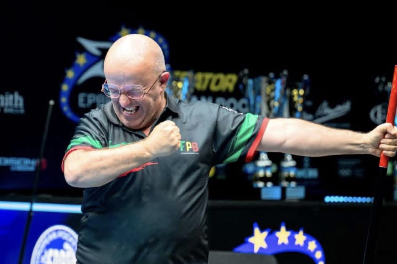 Henrique Correia sagra-se campeão europeu de bola 10