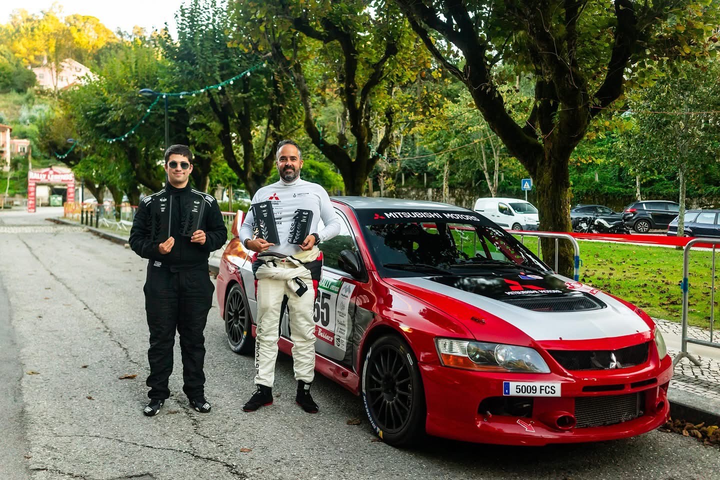 Jovem navegador santamartense em destaque no Rally Legends Luso-Bussaco