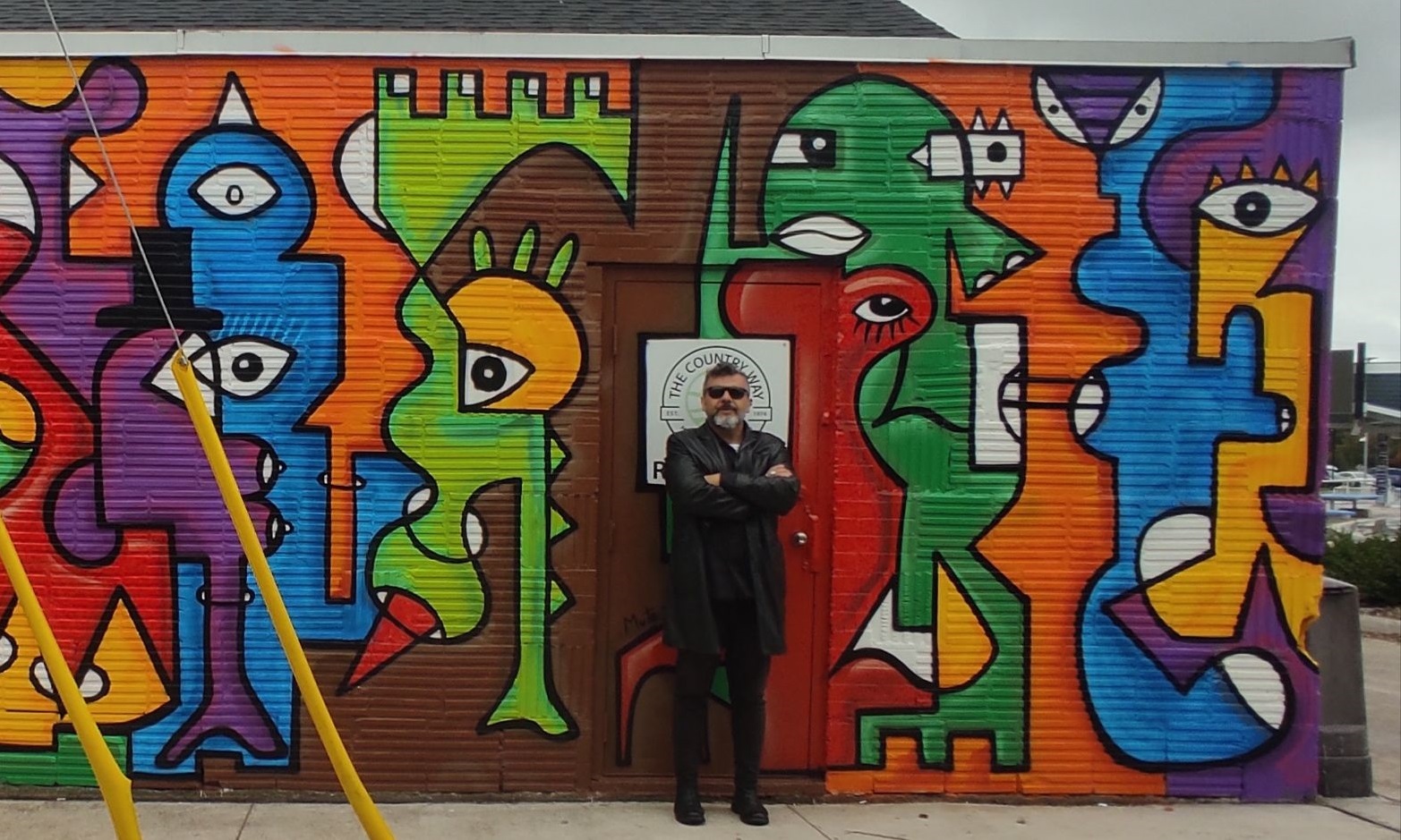 Artista arcuense convidado a pintar mural no Canadá