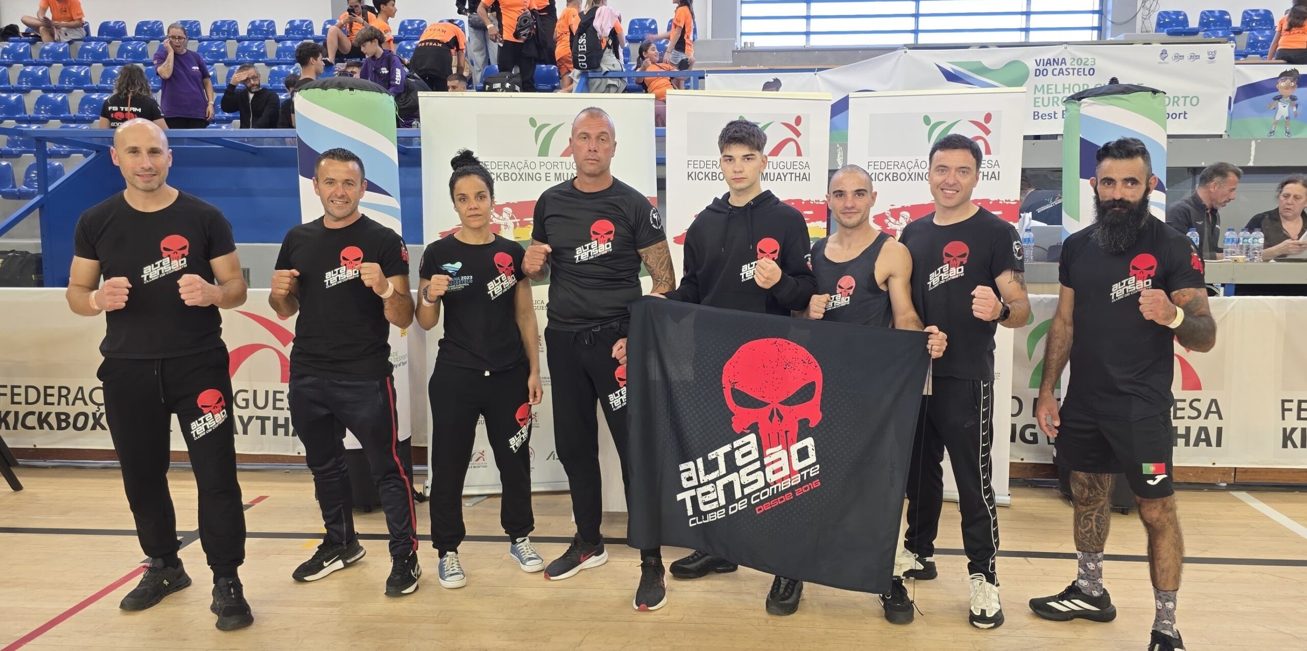 Alta Tensão conquista sete pódios no Open Ibérico de Kickboxing e Muay Thai