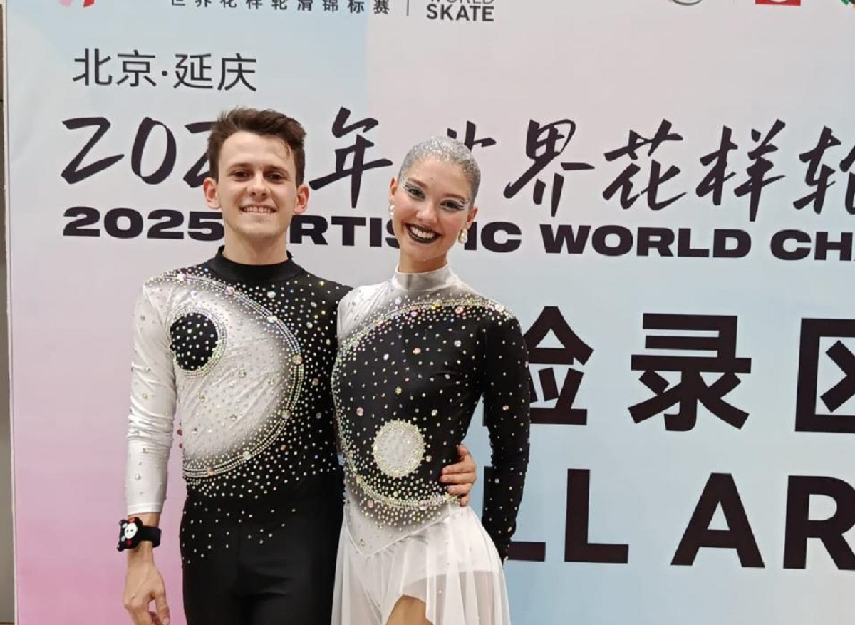 Patinadora vianense alcança 7.º lugar no Mundial de Patinagem