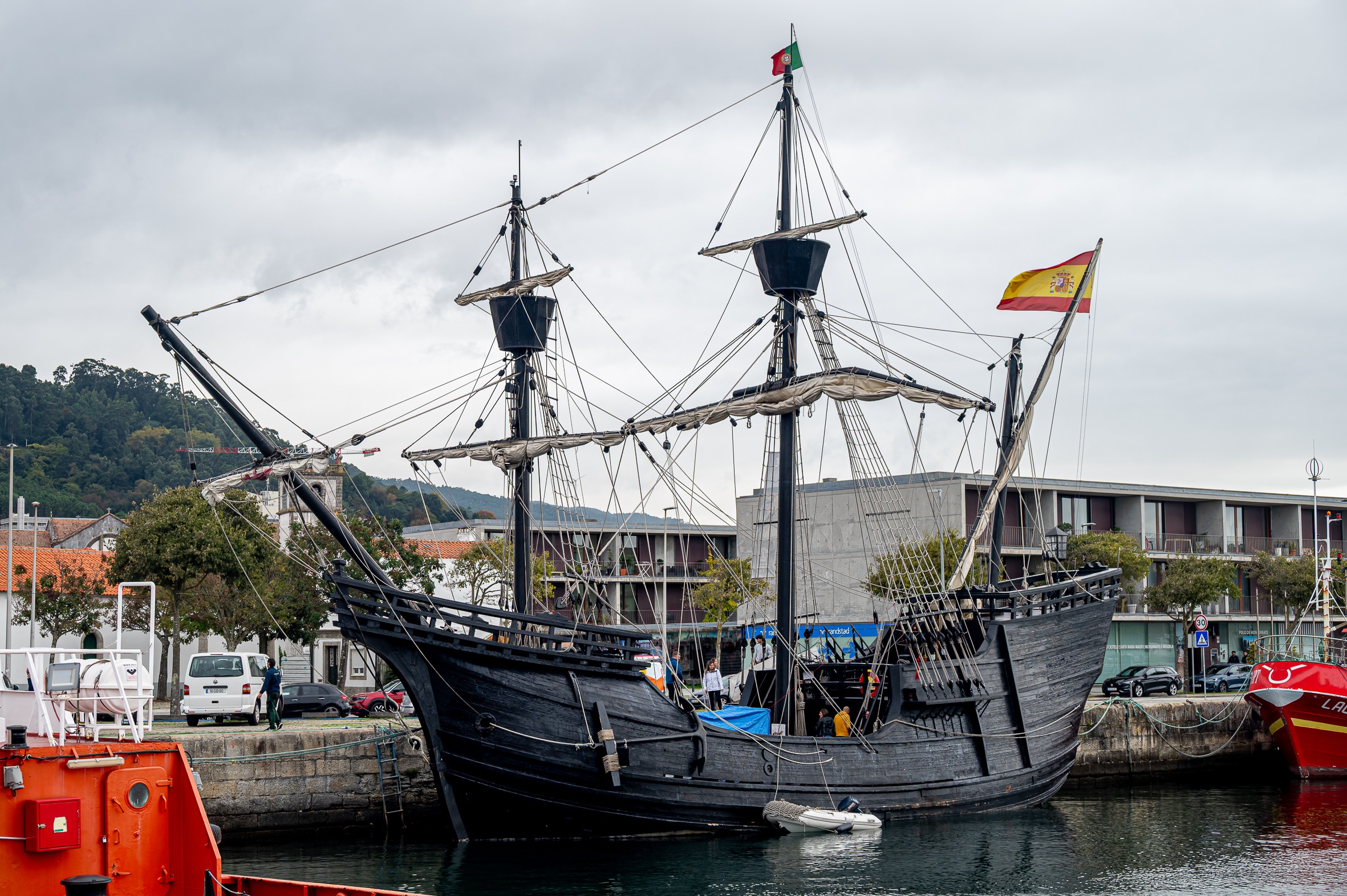 Réplica da Nau Victoria que completou volta ao mundo disponível para visitas em Viana