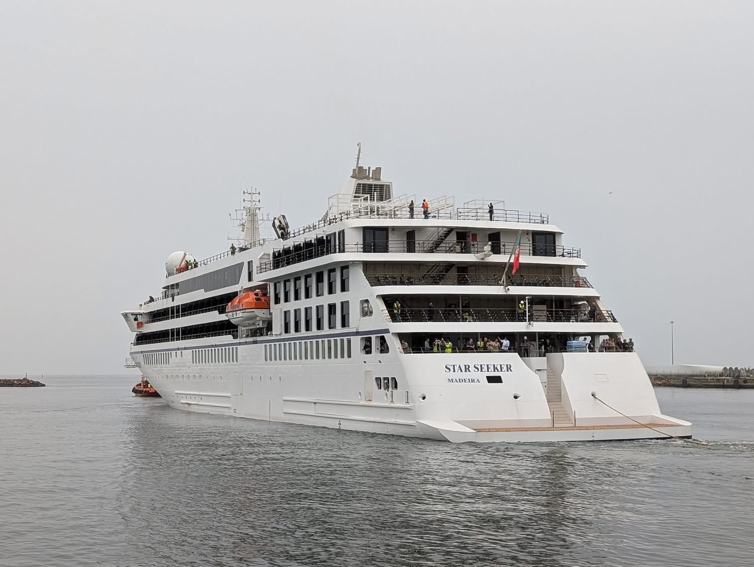 Mário Ferreira “orgulhoso” com novo navio construído em Viana