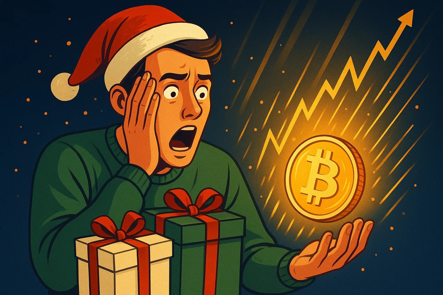 Este pode ser o melhor ano para transformar o subsídio de Natal em lucro — especialistas apontam novas cripto em aceleração