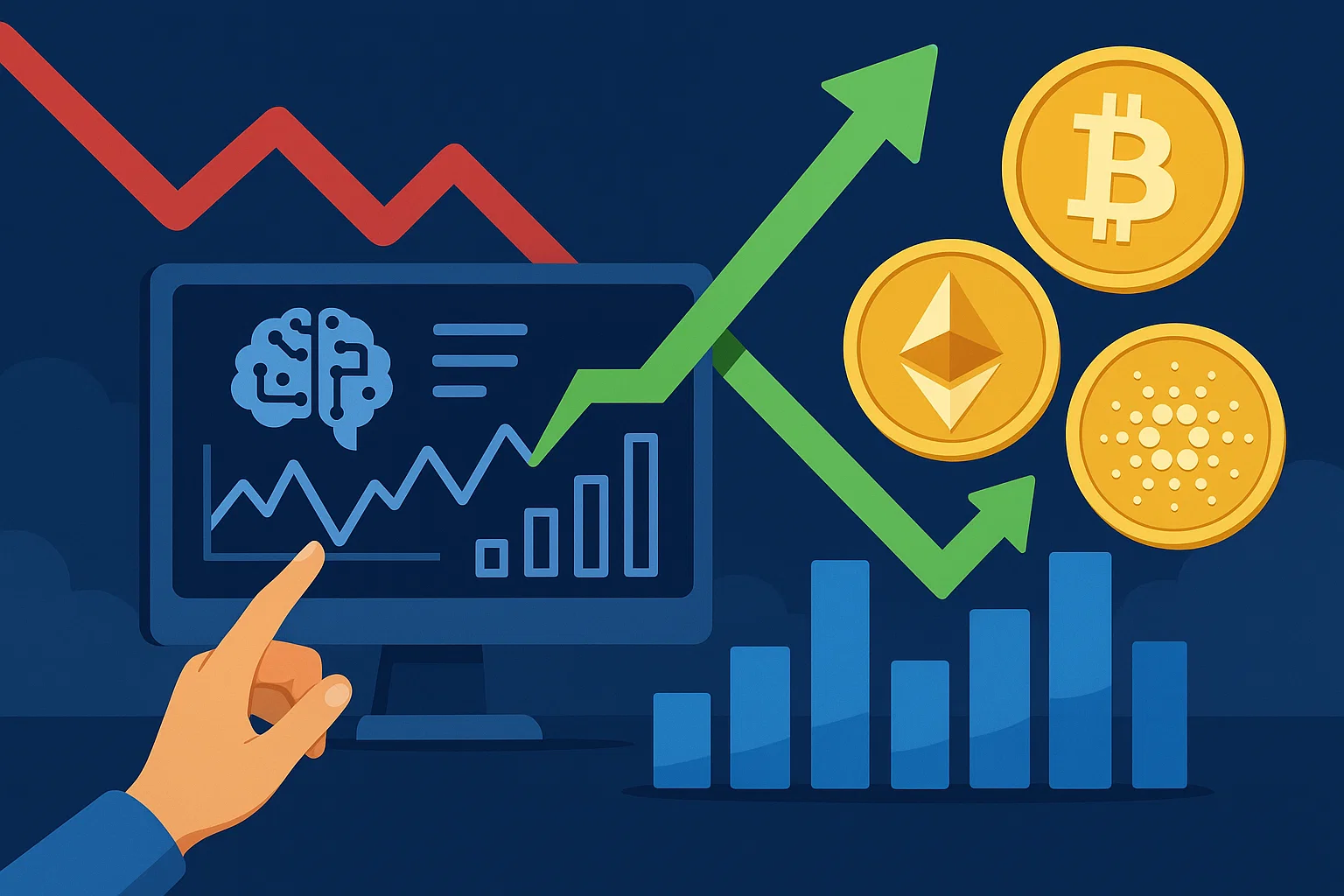 ChatGPT e DeepSeek AI revelam top 3 criptos com potencial de alta – oportunidade pós-queda?