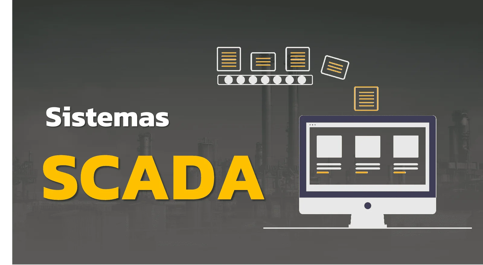 Como o software SCADA ajuda no monitoramento em tempo real e na automação?
