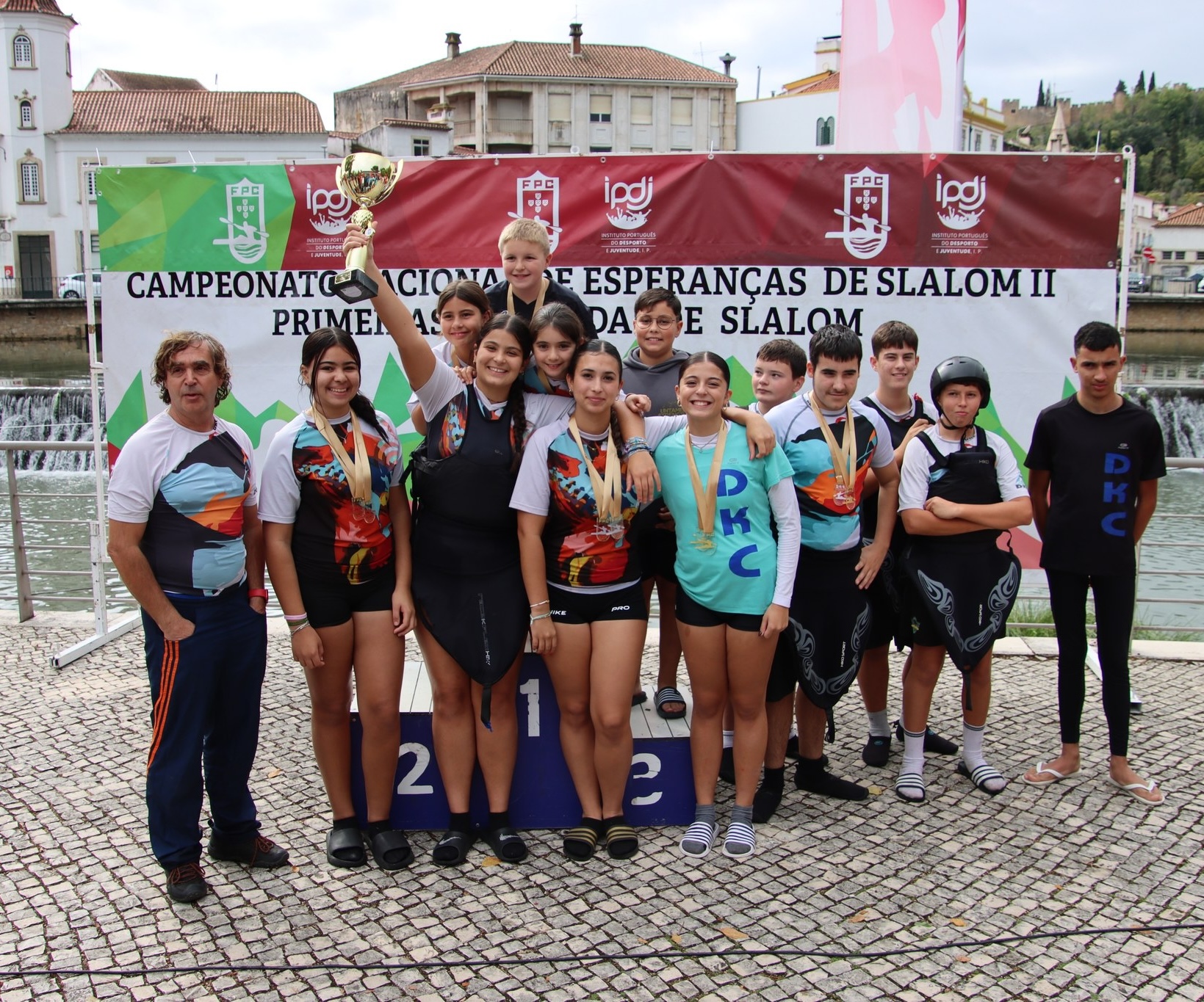 DKC de Viana conquista 13 medalhas no nacional das primeiras pagaiadas de Slalom