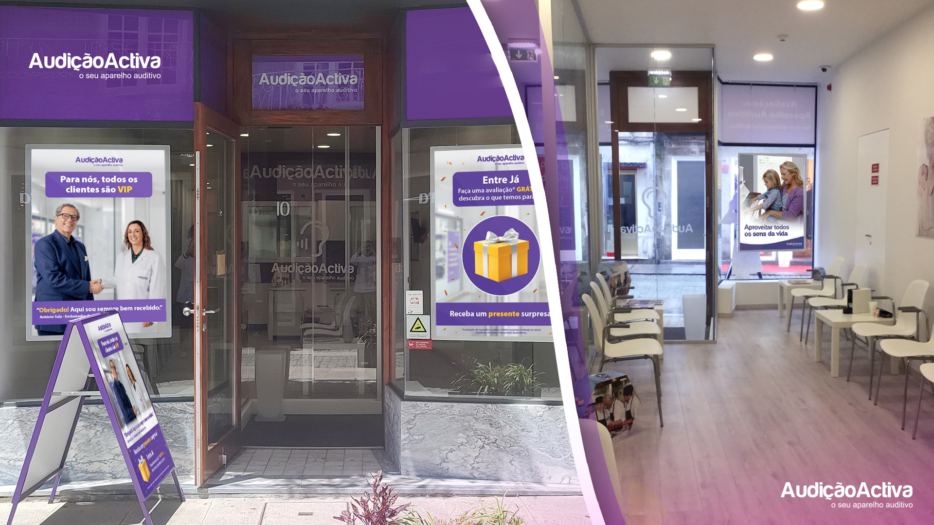 Recupere o prazer de ouvir com os aparelhos auditivos da AudiçãoActiva