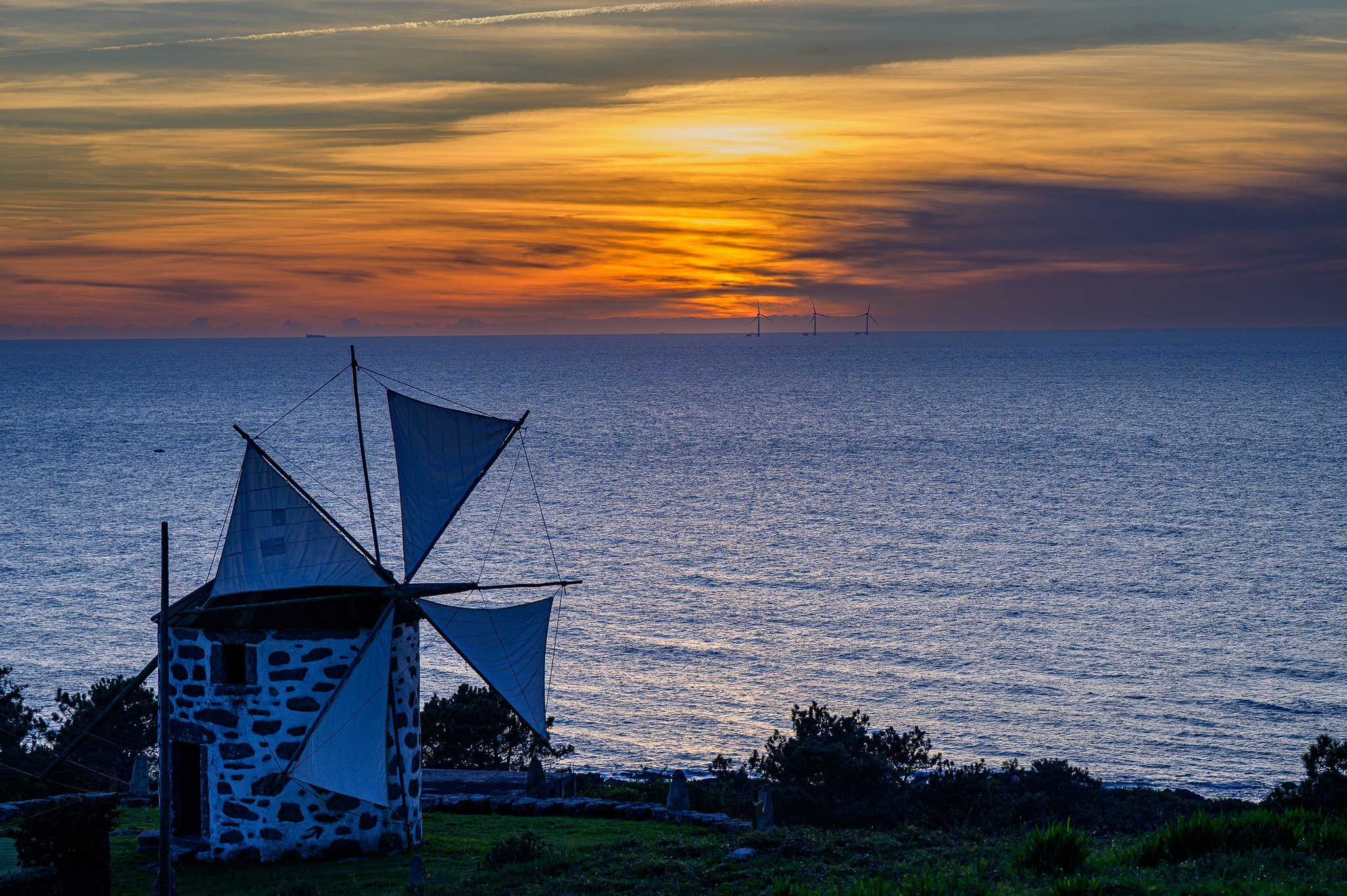 Montedor tem o “último pôr do sol” do país
