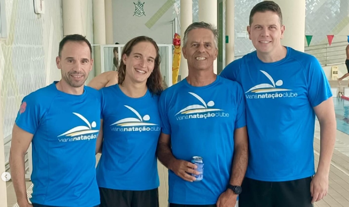 Nadadores do Viana Natação Clube conquistam pódios no Troféu Masters Fluvial Portuense