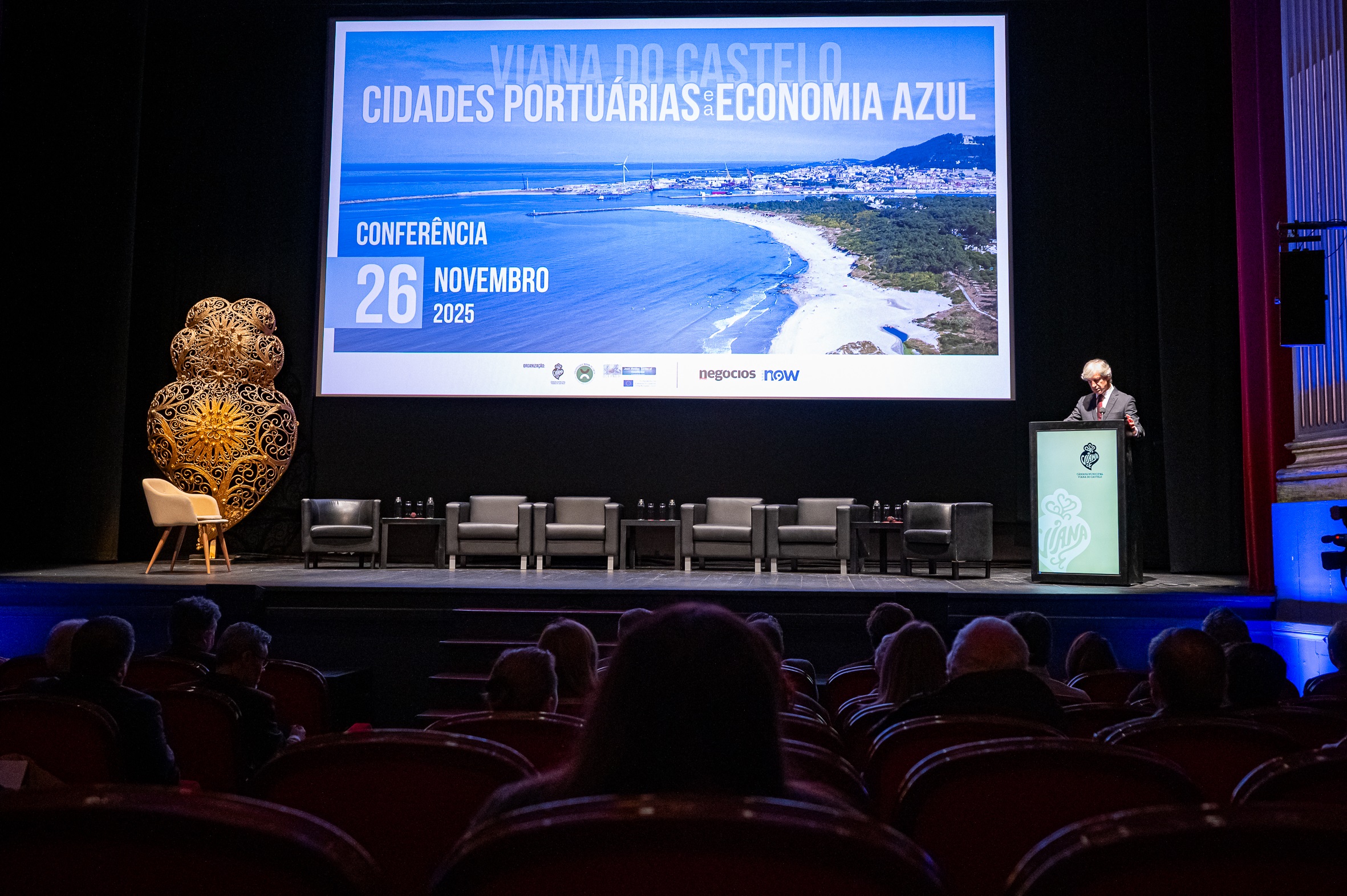 Viana indica “absoluta determinação” de reafirmar maritimidade como “força do território”