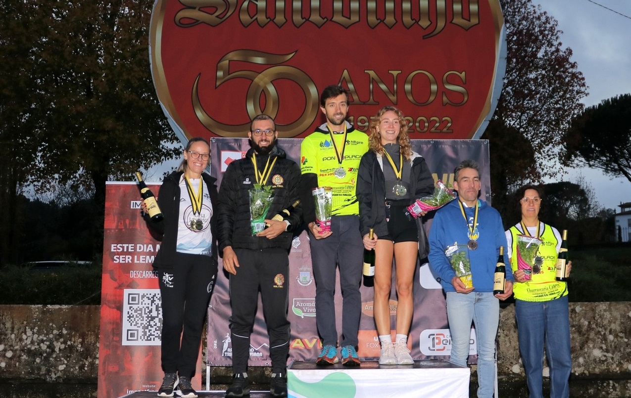 Renato Teixeira e Julia Karnas vencem segunda edição do Mini-Trail do Santoinho