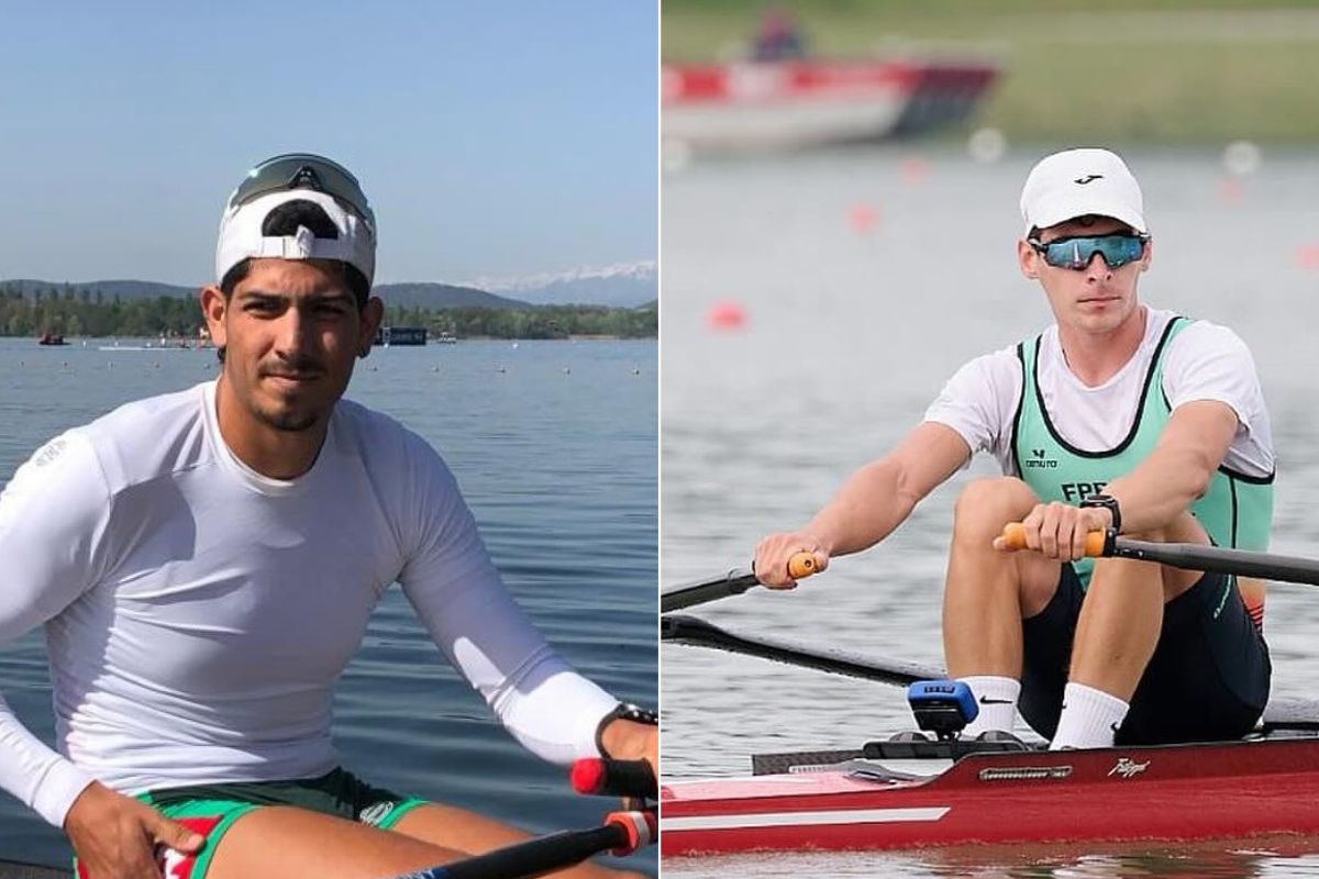 Remadores vianenses na Seleção Nacional de Pista