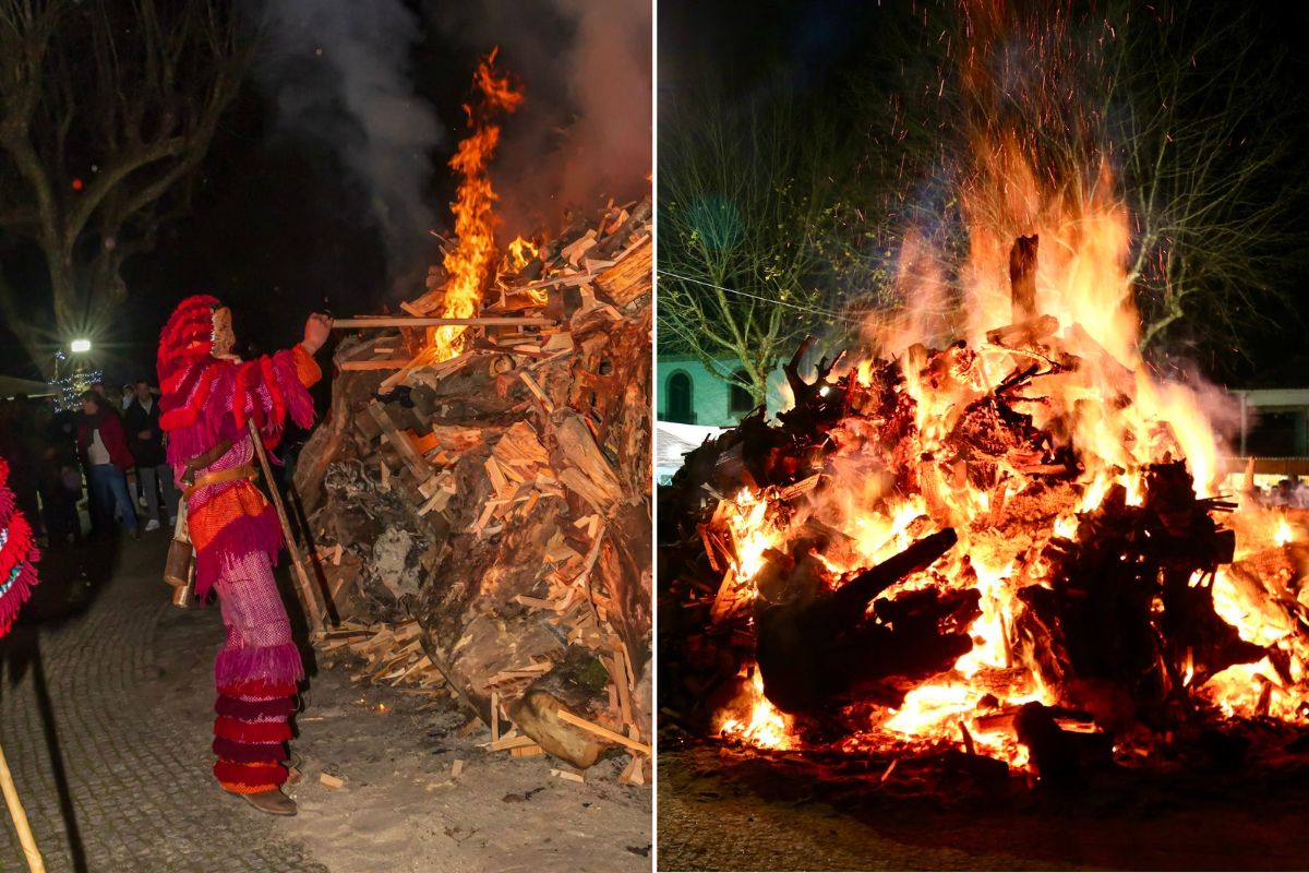 Fogueira de Natal volta a iluminar o Largo das Neves e reúne mais de 1500 pessoas